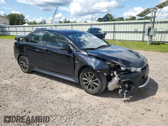 2017 Mitsubishi Lancer ES with VIN JA32U2FU9HU004330, listed as a Copart auction lot 63815694 with 109,104 mi miles and Salvage Title. Bid and sale history available at carsss.com. Image 4.