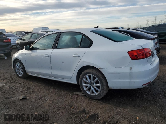 2012 Volkswagen Jetta Sedan SE w/Convenience & Sunroof with VIN 3VWDX7AJ8CM386016, listed as a Copart auction lot 46879595 with 154,968 mi miles and Clean Title. Bid and sale history available at carsss.com. Image 2.