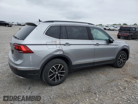 2021 Volkswagen Tiguan SE with VIN 3VV3B7AX8MM058499, listed as a Copart auction lot 57127595 with 78,141 mi miles and Salvage title. Bid and sale history available at DreamBid. Image 3.