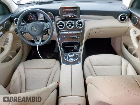 2019 Mercedes-Benz GLC 300 with VIN WDC0G4JB6KV133655, listed as a Copart auction lot 60058135 with 126,503 mi miles and Clean title. Bid and sale history available at DreamBid. Image 8.