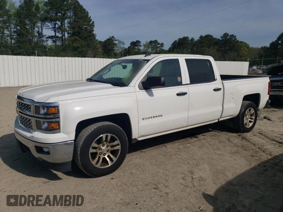 2014 Chevrolet Silverado 1500 LT with VIN 3GCPCREC8EG216176, listed as a Copart auction lot 54384415 with 279,895 mi miles and Clean Title. Bid and sale history available at DreamBid. Image 1.