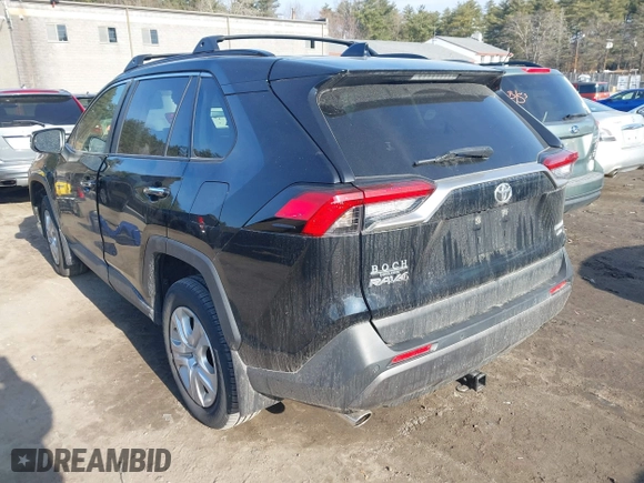 2019 Toyota RAV4 Limited with VIN JTMN1RFV8KD033205, listed as a IAAI auction lot 41751355 with 26,319 mi miles. Bid and sale history available at carsss.com. Image 3.