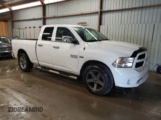 2017 Ram 1500 Tradesman with VIN 1C6RR7FT4HS834884, listed as a Copart auction lot 56394485 with 114,593 mi miles and Salvage title. Bid and sale history available at DreamBid. Image 4.