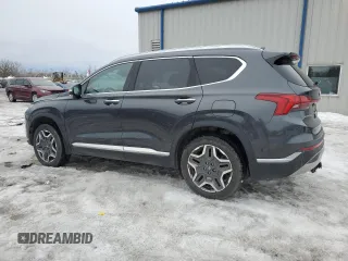 2022 Hyundai Santa Fe Limited with VIN 5NMS4DAL8NH456185, listed as a Copart auction lot 48406205 with 39,580 mi miles and Salvage Title. Bid and sale history available at carsss.com. Image 2.