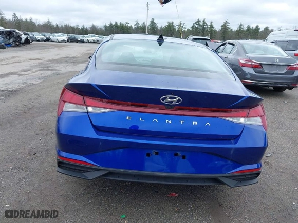 2023 Hyundai Elantra Preferred with VIN KMHLM4AG5PU571390, listed as a IAAI auction lot 41853155 with 11,584 mi miles. Bid and sale history available at carsss.com. Image 16.