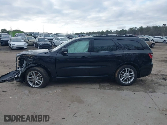 2023 Dodge Durango GT Plus with VIN 1C4RDHDG7PC576792, listed as a IAAI auction lot 41484341 with 48,290 mi miles and . Bid and sale history available at DreamBid. Image 14.