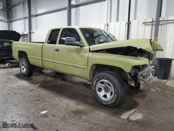 1999 Dodge Ram 1500 with VIN 1B7HF13Z6XJ643474, listed as a Copart auction lot 80662514 with 0 mi miles and Salvage Title. Bid and sale history available at carsss.com. Image 4.