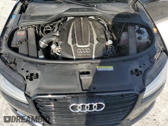 2017 Audi A8 Sport z VIN WAU43AFD9HN019845, wystawiony jako Copart lot #48113205 z przebiegiem 65 434 mil mil oraz Szkoda całkowita • Salvage title. Historia ofert i sprzedaży dostępna na DreamBid. Obrazek 11.