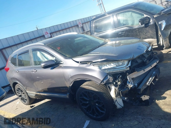 2017 Honda CR-V Touring with VIN 2HKRW1H94HH505584, listed as a IAAI auction lot 41867850 with 1 mi miles. Bid and sale history available at carsss.com. Image 13.