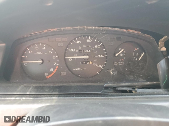 1993 Honda Civic z VIN 2HGEH2364PH525872, wystawiony jako Copart lot #55438535 z przebiegiem 168 040 mil mil oraz Szkoda całkowita • Salvage title. Historia ofert i sprzedaży dostępna na DreamBid. Obrazek 9.