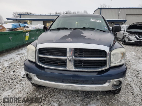 2007 Dodge 1500 ST with VIN 1D7HU18P47J610704, listed as a Copart auction lot 83355354 with 208,158 mi miles and Clean Title. Bid and sale history available at DreamBid. Image 5.