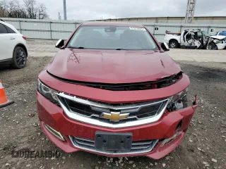 2018 Chevrolet Impala Premier with VIN 2G1125S33J9170355, listed as a Copart auction lot 51070625 with 107,899 mi miles and Salvage Title. Bid and sale history available at DreamBid. Image 5.