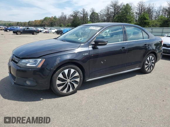 2013 Volkswagen Jetta Hybrid SE with VIN 3VW637AJXDM225219, listed as a Copart auction lot 63197905 with 97,672 mi miles and Clean title. Bid and sale history available at DreamBid. Image 1.