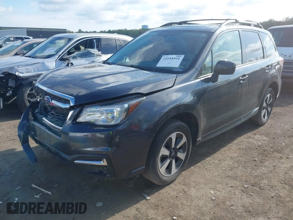 2017 Subaru Forester Premium with VIN JF2SJAECXHH564915, listed as a IAAI auction lot 42154931 with 112,178 mi miles and . Bid and sale history available at DreamBid. Image 2.