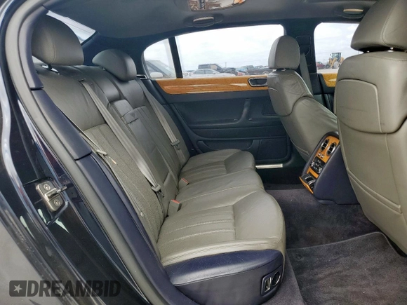 2006 Bentley Flying Spur with VIN SCBBR53W26C034950, listed as a Copart auction lot 58192825 with 45,060 mi miles and Salvage title. Bid and sale history available at DreamBid. Image 10.