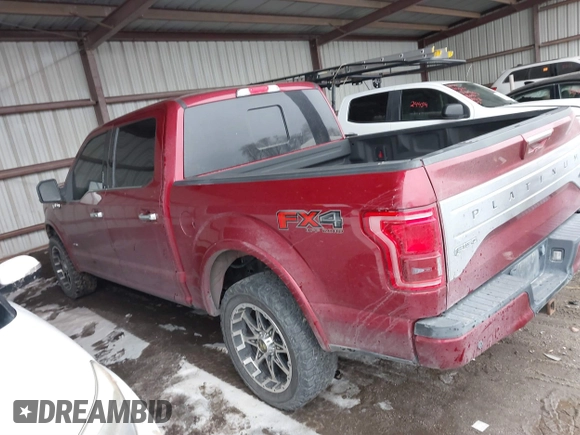 2015 Ford F-150 XLT with VIN 1FTEW1EG3FFB69693, listed as a IAAI auction lot 41741277 with 103,326 mi miles and . Bid and sale history available at DreamBid. Image 14.