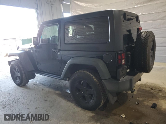 2016 Jeep Wrangler Sport z VIN 1C4AJWAG1GL146982, wystawiony jako Copart lot #52691855 z przebiegiem 96 525 mil mil oraz Szkoda całkowita • Salvage title. Historia ofert i sprzedaży dostępna na DreamBid. Obrazek 2.