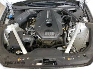2022 Genesis G70 2.0T with VIN KMTG34TA2NU092828, listed as a Copart auction lot 47296105 with 15,737 mi miles and Salvage title. Bid and sale history available at DreamBid. Image 11.