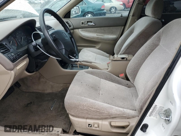 1997 Honda Accord EX with VIN 1HGCD565XVA178602, listed as a Copart auction lot 84797774 with 250,955 mi miles and Salvage Title. Bid and sale history available at DreamBid. Image 7.