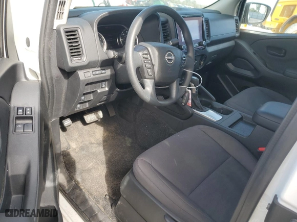 2024 Nissan Frontier S with VIN 1N6ED1CL8RN641688, listed as a Copart auction lot 87647505 with 14,183 mi miles and Salvage Title. Bid and sale history available at carsss.com. Image 8.