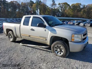 2009 Chevrolet Silverado 1500 LT with VIN 2GCEK29CX91120933, listed as a Copart auction lot 78960964 with 124,196 mi miles and Salvage Title. Bid and sale history available at carsss.com. Image 4.