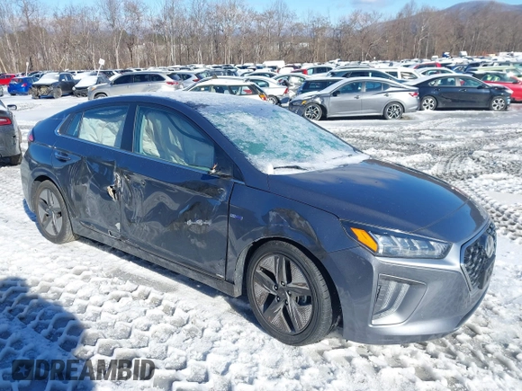 2020 Hyundai Ioniq Limited with VIN KMHC05LC0LU207948, listed as a IAAI auction lot 41259788 with 46,189 mi miles and . Bid and sale history available at DreamBid. Image 6.