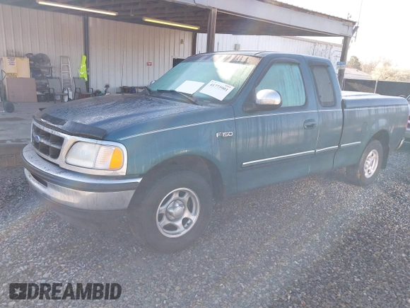 1997 Ford F-150 with VIN 1FTDX1728VND00843, listed as a IAAI auction lot 41773901 with 143,747 mi miles and . Bid and sale history available at DreamBid. Image 2.