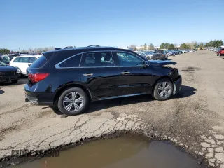 2020 Acura MDX with VIN 5J8YD4H33LL001208, listed as a Copart auction lot 51254005 with 72,607 mi miles and Salvage Title. Bid and sale history available at carsss.com. Image 3.