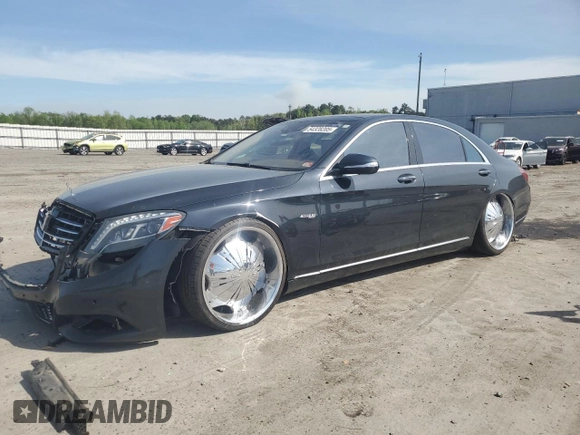2015 Mercedes-Benz S-Class S 550 with VIN WDDUG8FB1FA122556, listed as a Copart auction lot 54328205 with 0 mi miles and Clean Title. Bid and sale history available at carsss.com. Image 1.