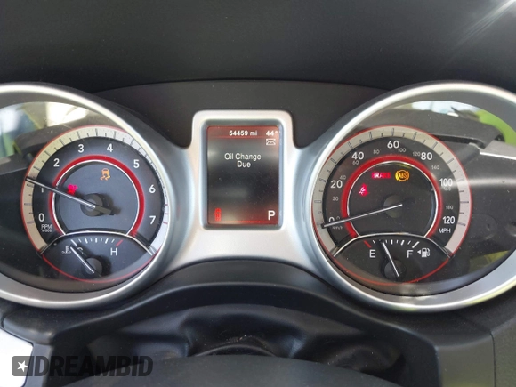 2020 Dodge Journey SE Value with VIN 3C4PDCAB1LT232358, listed as a IAAI auction lot 41821361 with 54,459 mi miles and . Bid and sale history available at DreamBid. Image 7.