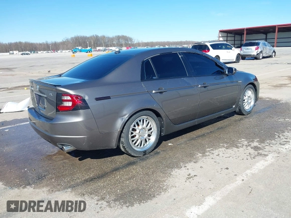 2007 Acura TL with VIN 19UUA66287A018262, listed as a IAAI auction lot 41867846 with 241,543 mi miles. Bid and sale history available at carsss.com. Image 4.