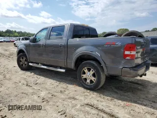 2008 Ford F-150 XLT with VIN 1FTPW14558FA98461, listed as a Copart auction lot 55632555 with 171,220 mi miles and Salvage title. Bid and sale history available at DreamBid. Image 2.