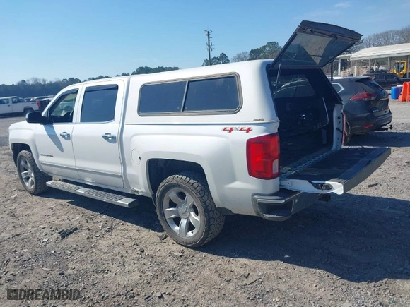 2017 Chevrolet Silverado 1500 LTZ with VIN 3GCUKSEC7HG311460, listed as a IAAI auction lot 41651225 with 146,054 mi miles. Bid and sale history available at carsss.com. Image 3.