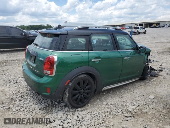 2020 MINI Countryman Cooper S with VIN WMZYX1C06L3L24945, listed as a Copart auction lot 61231204 with Not Provided miles and Salvage Title. Bid and sale history available at carsss.com. Image 3.