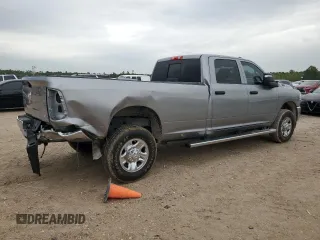 2024 Ram 2500 Tradesman with VIN 3C6UR5HJ5RG169223, listed as a Copart auction lot 50256095 with 7,506 mi miles and Salvage title. Bid and sale history available at DreamBid. Image 3.
