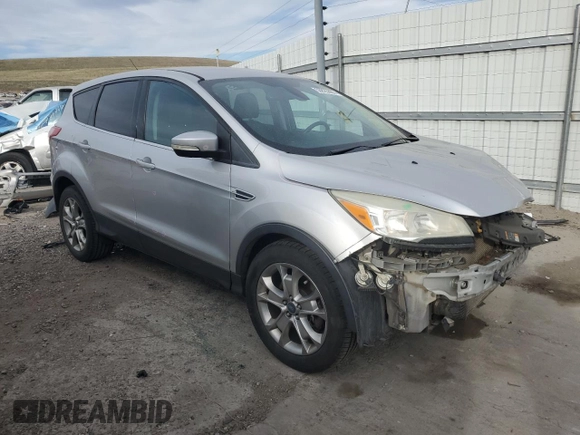 2013 Ford Escape SEL with VIN 1FMCU9H92DUA78976, listed as a Copart auction lot 50823805 with 250,956 mi miles and Salvage Title. Bid and sale history available at DreamBid. Image 4.