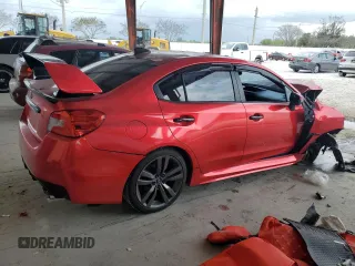 2017 Subaru WRX Premium with VIN JF1VA1E6XH9805863, listed as a Copart auction lot 52076125 with 81,625 mi miles and Salvage Title. Bid and sale history available at carsss.com. Image 3.