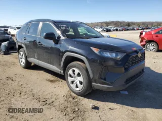 2019 Toyota RAV4 LE with VIN 2T3H1RFV5KC022308, listed as a Copart auction lot 49775905 with 76,704 mi miles and Salvage Title. Bid and sale history available at carsss.com. Image 4.
