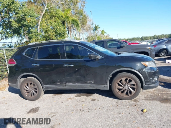 2016 Nissan Rogue SV with VIN KNMAT2MV9GP691799, listed as a IAAI auction lot 40902441 with 103,075 mi miles. Bid and sale history available at carsss.com. Image 14.