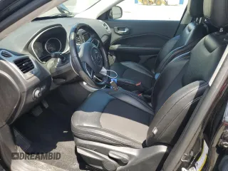 2018 Jeep Compass Latitude with VIN 3C4NJCBB5JT495075, listed as a Copart auction lot 61853665 with 55,622 mi miles and Salvage title. Bid and sale history available at DreamBid. Image 7.