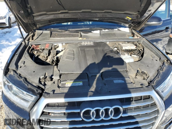 2019 Audi Q7 Premium with VIN WA1AAAF7XKD008723, listed as a Copart auction lot 41362765 with 87,175 mi miles and Salvage title. Bid and sale history available at DreamBid. Image 12.