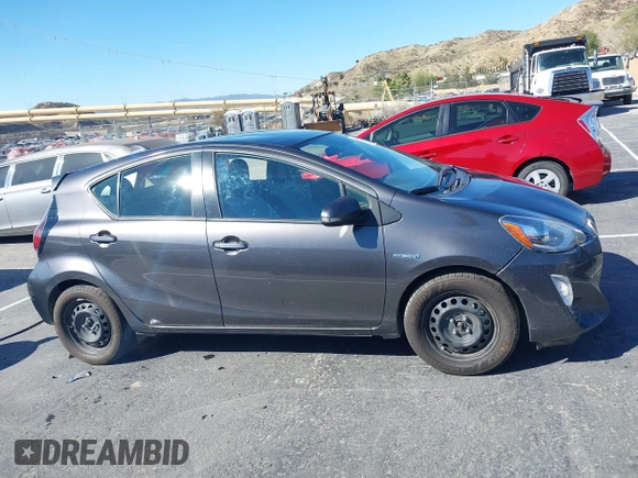 2016 Toyota Prius One with VIN JTDKDTB37G1129041, listed as a IAAI auction lot 41655107 with 76,066 mi miles and . Bid and sale history available at DreamBid. Image 13.