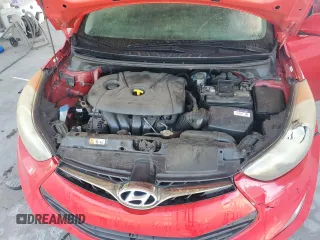 2013 Hyundai Elantra Coupe GS PZEV with VIN KMHDH6AE8DU007991, listed as a Copart auction lot 76032954 with 145,054 mi miles and Salvage Title. Bid and sale history available at carsss.com. Image 11.