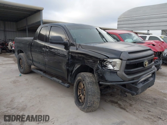 2014 Toyota Tundra 4WD Truck SR with VIN 5TFUM5F14EX051843, listed as a IAAI auction lot 41773983 with 145,089 mi miles. Bid and sale history available at carsss.com. Image 1.