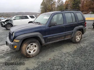 2007 Jeep Liberty Sport with VIN 1J4GK48K77W510465, listed as a Copart auction lot 81177774 with Not Provided miles and Salvage Title. Bid and sale history available at carsss.com. Image 1.