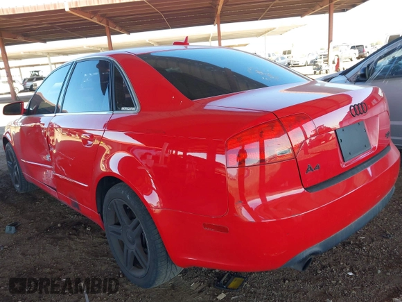 2006 Audi A4 2.0T with VIN WAUDF98E96A082749, listed as a IAAI auction lot 41614722 with 86,945 mi miles. Bid and sale history available at carsss.com. Image 13.