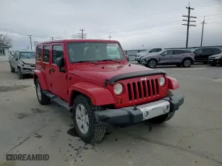 2012 Jeep Wrangler Unlimited Sahara with VIN 1C4BJWEGXCL223261, listed as a Copart auction lot 49350525 with 153,256 mi miles and Salvage Title. Bid and sale history available at carsss.com. Image 10.