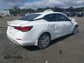 2022 Nissan Sentra S with VIN 3N1AB8BV5NY207912, listed as a IAAI auction lot 41629363 with 112,781 mi miles. Bid and sale history available at carsss.com. Image 4.