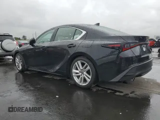 2023 Lexus IS 300 with VIN JTHCA1D21P5126293, listed as a Copart auction lot 89266235 with 8,628 mi miles and Salvage title. Bid and sale history available at DreamBid. Image 2.