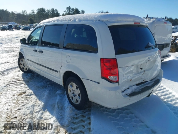 2014 Ram Cargo Van Tradesman with VIN 2C4JRGAG7ER101533, listed as a IAAI auction lot 41547249 with 132,529 mi miles. Bid and sale history available at carsss.com. Image 3.